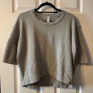 Lululemon short sleeve sweater
